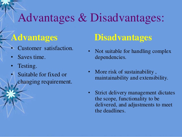Advantages And Disadvantages Of Softwares